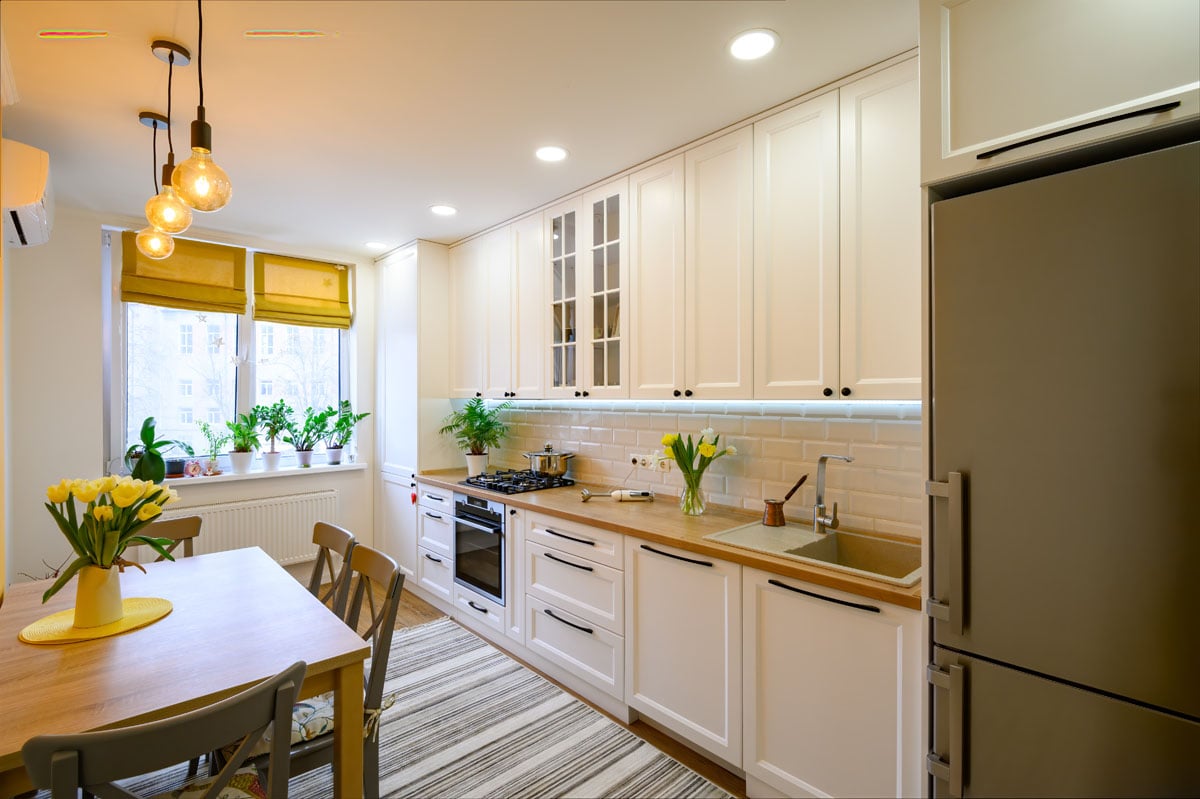 Completed renovation project — commercial build-out
